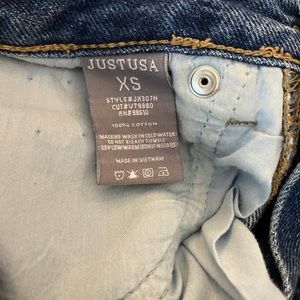 JUSTUSA XS jean shorts